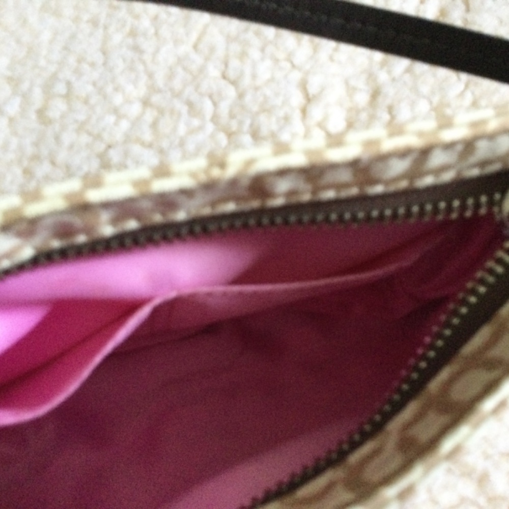 Coach Authentic & Lovely purse pouchette convertible strap RARE - Picture 2 of 10
